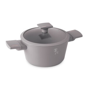 Product detail of BERLINGERHAUS Kastrol s titanovým povrchem a poklicí 20 cm Taupe Collection BH-8100