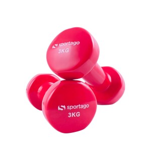 Product detail of Vinylové činky Sportago Kirby, 2x3kg