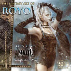 Product detail of FANTASY ART OF ROYO - Official 2014 Calendar ***SLEVA 50%!***