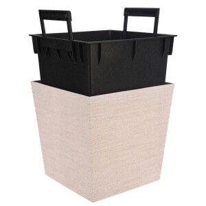 Product detail of PROGARDEN Květináč s obalem čtvercový 24 cm bílá KO-Y89300410