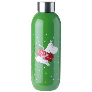 Product detail of Cestovní láhev TO GO CLICK MOOMIN PRESENT Stelton 0,75 l zelená