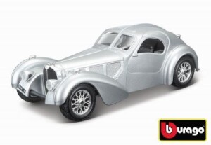Product detail of Bburago 1:24 Bugatti Atlantic stříbrná
