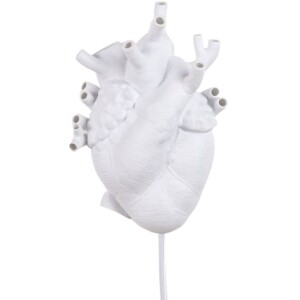 Product detail of Nástěnné dekorační světlo HEART 32 cm, bílá, Seletti