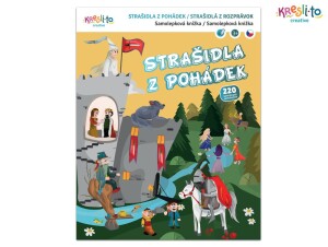 Product detail of Strašidla z pohádek - samolepková knížka, Kresli.to, W026617
