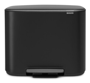 Product detail of Pedálový odpadkový koš BO 11 + 23 l, matná černá, Brabantia