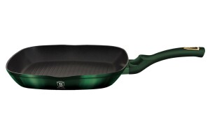 Product detail of BERLINGERHAUS Pánev grilovací s titanovým povrchem 28 cm Emerald Collection BH-6050