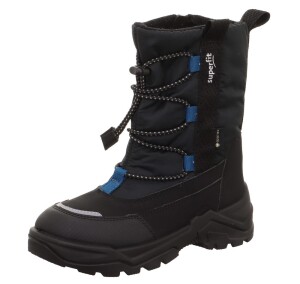 Product detail of Chlapecké zimní boty barefit SNOW MAX Black/Blue Gore-Tex, Superfit , 1-002025-0000, černá - 28