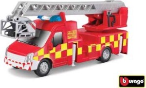 Product detail of Bburago 1:43 servisní vozidlo Hasičské auto s žebříkem