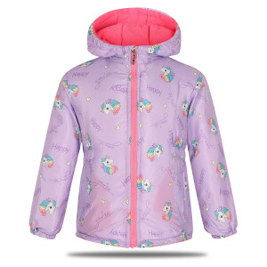 Product detail of Dívčí zimní bunda - KUGO KM9982, fialková Barva: Fialková, Velikost: 98