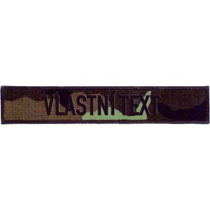 Product detail of Nášivka: Jmenovka AČR vz. 95 zelený 140 mm