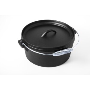 Product detail of CS SOLINGEN Litinový hrnec na grilování a vaření na otevřeném ohni pr. 24 cm PARILLA CS-993587