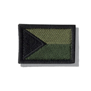 Product detail of Nášivka: Vlajka Česká republika [40x26] [ssz] olivová | černá