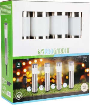 Product detail of PROGARDEN Lampa solární zahradní 6X37cm sada 4ks KO-AF5000450