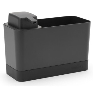 Product detail of Organizér ke dřezu, s dávkovačem, šedá, Brabantia