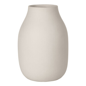 Product detail of Váza COLORA krémová Ø 14 cm BLOMUS