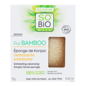 Product detail of SO’BiO étic Houbička konjac s bambusem — řada Pur BAMBOO 18 g