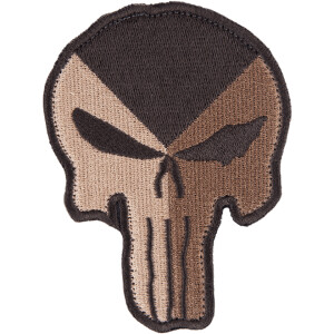 Product detail of Nášivka: PUNISHER [ssz] béžová | hnědá