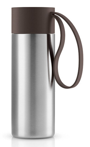 Product detail of EVA SOLO Nerezový termohrnek to go 0,35 l s čokoládovým řemínkem