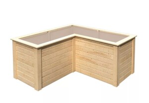Product detail of Vyvýšený záhon KARIBU HOCHBEET 280 L-FORM (23626) natur LG3161