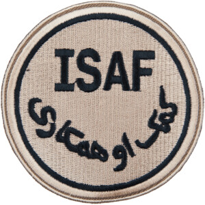 Product detail of Nášivka: ISAF béžová | černá
