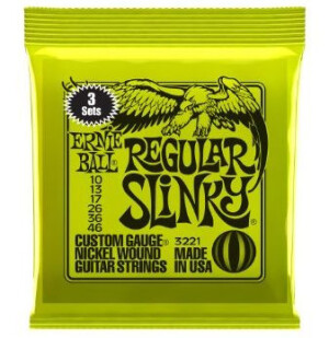 Product detail of Ernie Ball 3221 - 3pack