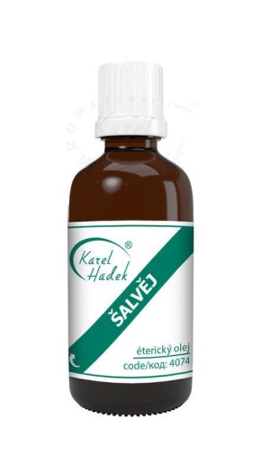 Product detail of Hadek Éterický olej Šalvěj velikost: 50 ml