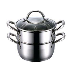 Product detail of BERGNER Hrnec napařovací nerez s poklicí 18 cm Gourmet BG-6521