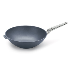 Product detail of Wok DIAMOND LITE PRO 32 cm, s nerezovou rukojetí, titan, WOLL