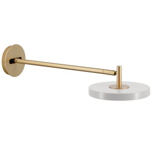 Product detail of Nástěnná lampa ASTERIA 15 cm, šedá, hliník, Umage