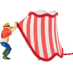 Product detail of Stolní lampa CIRCUS ABATJOUR SUPERMAN 26 cm, vícebarevná, pryskyřice, Seletti