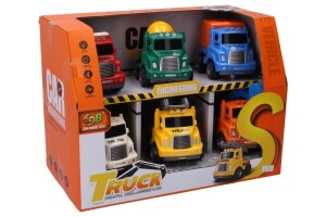 Product detail of Dopravní prostředky 6 ks 9 cm, Wiky Vehicles, W013260