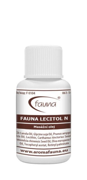 Product detail of Aromafauna Neutrální masážní olej Fauna Lecitol N velikost: 20 ml