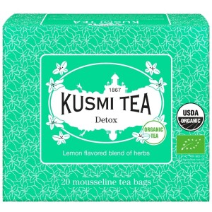 Product detail of Zelený čaj DETOX, 20 mušelínových sáčků, Kusmi Tea