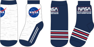 Product detail of Nasa - licence Chlapecké ponožky - NASA 5234162, šedá / tmavě modrá Barva: Mix barev, Velikost: 23-26