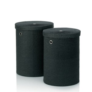 Product detail of KELA Sada košů na prádlo RIMOSSA PP plastic, černá KL-22981