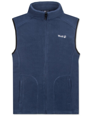 Product detail of Pánská flísová vesta - Wolf B2356, tmavě modrá Barva: Modrá tmavě, Velikost: XL