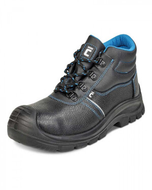 Product detail of Obuv bezpečnostní kotníková RAVEN XT, S3, kůže, černá-modrá