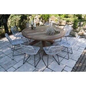 Product detail of Vimine Natural Wicker® Zahradní souprava bordeaux teak iii