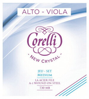 Product detail of Savarez 730MB Corelli New Crystal Viola Alto Set - Medium
