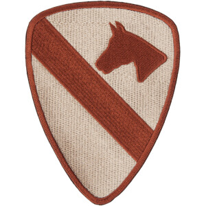 Product detail of Nášivka: Divize jízdní 1. (First Cavalry) béžová | hnědá