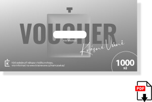 Product detail of Dárkový poukaz - 1000 Kč (PDF) Dárkový poukaz