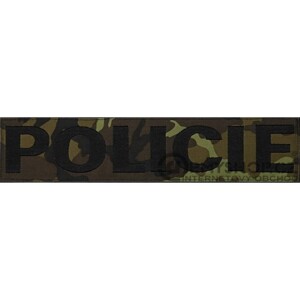 Product detail of Nášivka: POLICIE [velká] [ssz] vz. 95 zelený