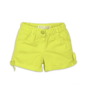 Product detail of Kraťasy dívčí bavlněné, Minoti, 2SHORT 1, žlutá - 86/92 | 18-24m