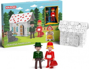 Product detail of IGRÁČEK - Červená Karkulka - kreativní set s pohádkou
