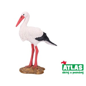 Product detail of A - Figurka Čáp 8,5 cm, Atlas, W001778