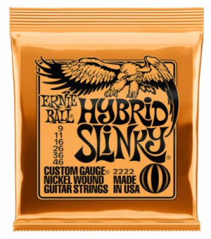 Product detail of Ernie Ball P02222 Hybrid Slinky 9-46