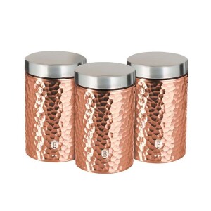 Product detail of BERLINGERHAUS Dóza na potraviny sada 3 ks Primal Rosegold Metallic Line BH-6715