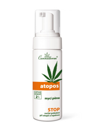 Product detail of Atopos mycí pěna Cannaderm 180 ml