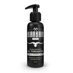 Product detail of Barbar Mycí olej na vousy a vlasy EL TOREADOR 100 ml