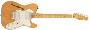 Product detail of Fender Squier Classic Vibe 70s Telecaster Thinline Natural Maple